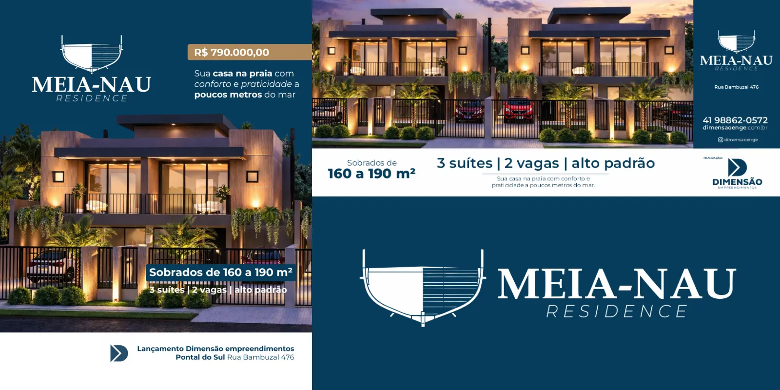 Meia-Nau, identidade visual